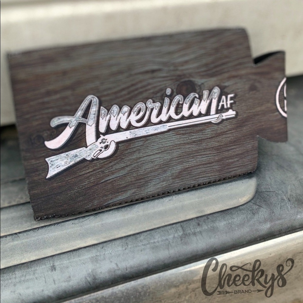 American AF Tall Boy Can Cooler
